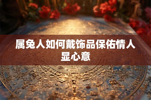 属兔人如何戴饰品保佑情人显心意