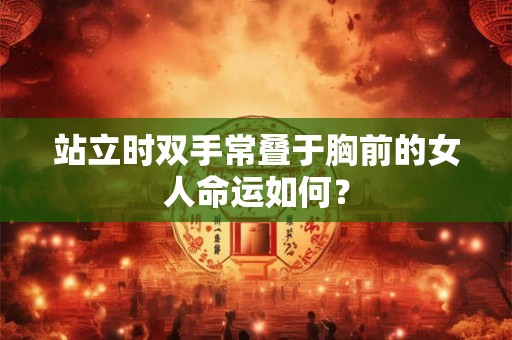 站立时双手常叠于胸前的女人命运如何? 站立时双手常叠于胸前的女人命运如何?
