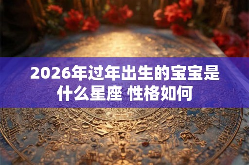 2026年过年出生的宝宝是什么星座 性格如何 2026年过年出生的宝宝是什么星座 性格如何
