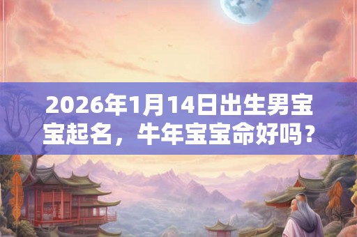 2026年1月14日出生男宝宝起名，牛年宝宝命好吗？