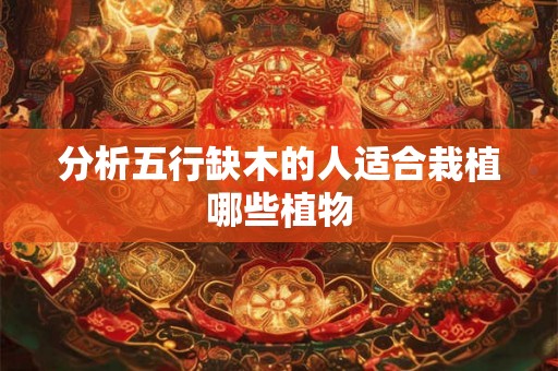 分析五行缺木的人适合栽植哪些植物