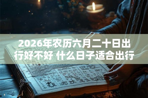 2026年农历六月二十日出行好不好 什么日子适合出行 2026年农历六月二十日出行好不好 什么日子适合出行