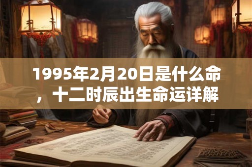 1995年2月20日是什么命，十二时辰出生命运详解