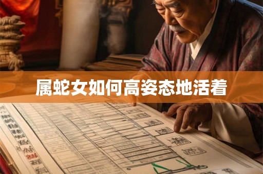 属蛇女如何高姿态地活着 属蛇女如何高姿态地活着