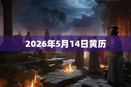 2026年5月14日黄历