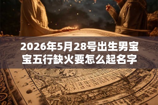 2026年5月28号出生男宝宝五行缺火要怎么起名字