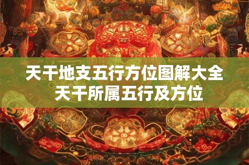 天干地支五行方位图解大全  天干所属五行及方位