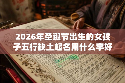 2026年圣诞节出生的女孩子五行缺土起名用什么字好 2026年圣诞节出生的女孩子五行缺土起名用什么字好