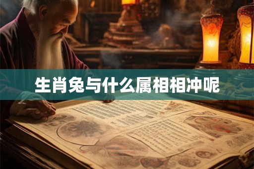 生肖兔与什么属相相冲呢 生肖兔与什么属相相冲呢