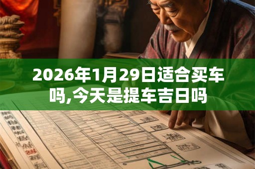2026年1月29日适合买车吗,今天是提车吉日吗