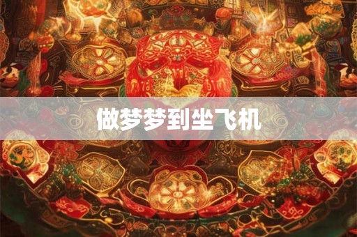 做梦梦到坐飞机