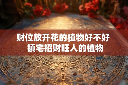 财位放开花的植物好不好  镇宅招财旺人的植物