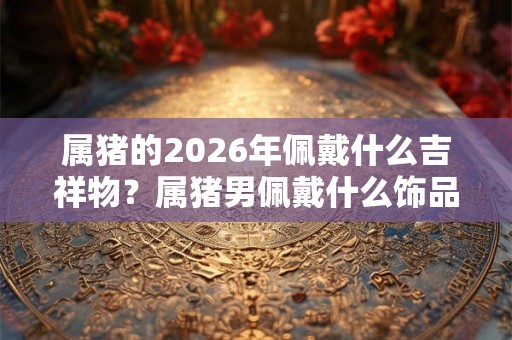 属猪的2026年佩戴什么吉祥物?属猪男佩戴什么饰品最旺? 属猪的2026年佩戴什么吉祥物?属猪男佩戴什么饰品最旺?