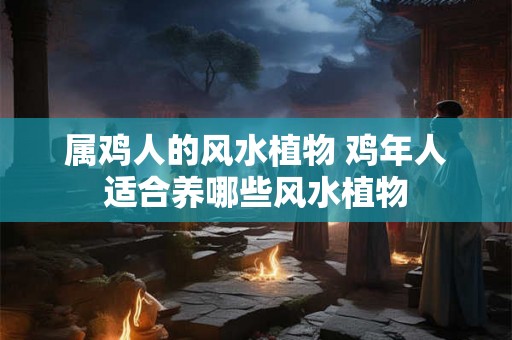 属鸡人的风水植物 鸡年人适合养哪些风水植物