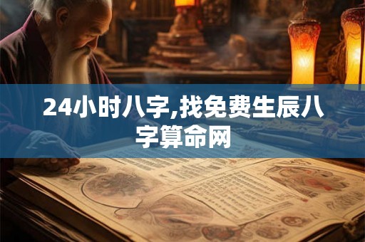 24小时八字,找免费生辰八字算命网