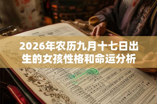 2026年农历九月十七日出生的女孩性格和命运分析