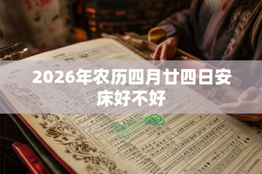 2026年农历四月廿四日安床好不好