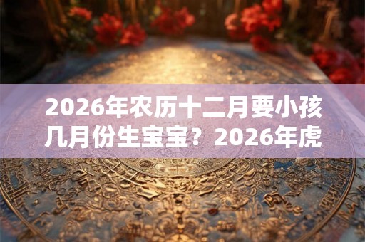 2026年农历十二月要小孩几月份生宝宝？2026年虎年不宜生子的属相