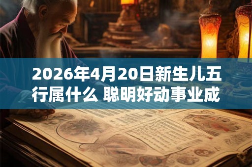 2026年4月20日新生儿五行属什么 聪明好动事业成功