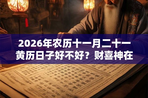 2026年农历十一月二十一黄历日子好不好?财喜神在哪? 2026年农历十一月二十一黄历日子好不好?财喜神在哪?