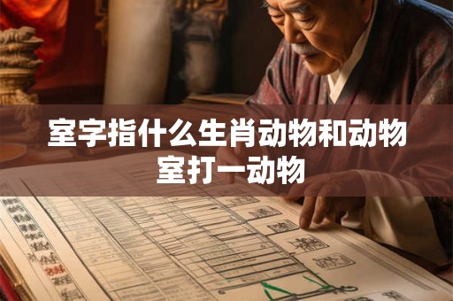室字指什么生肖动物和动物 室打一动物