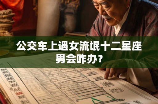 公交车上遇女流氓十二星座男会咋办？