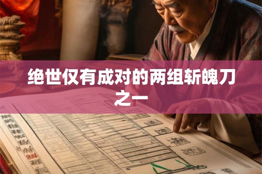 绝世仅有成对的两组斩魄刀之一