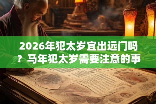 2026年犯太岁宜出远门吗?马年犯太岁需要注意的事项 2026年犯太岁宜出远门吗?马年犯太岁需要注意的事项