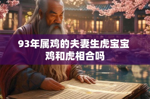 93年属鸡的夫妻生虎宝宝 鸡和虎相合吗