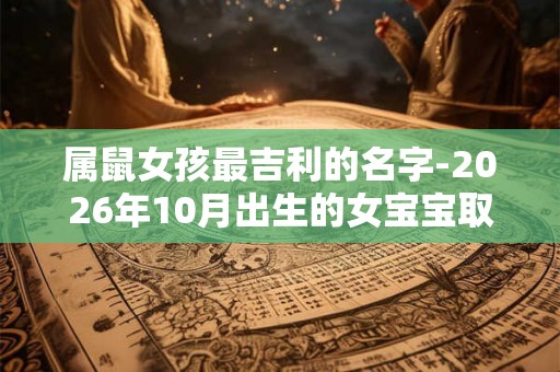 属鼠女孩最吉利的名字-2026年10月出生的女宝宝取名喜用字