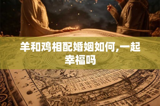 羊和鸡相配婚姻如何,一起幸福吗