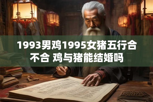 1993男鸡1995女猪五行合不合 鸡与猪能结婚吗