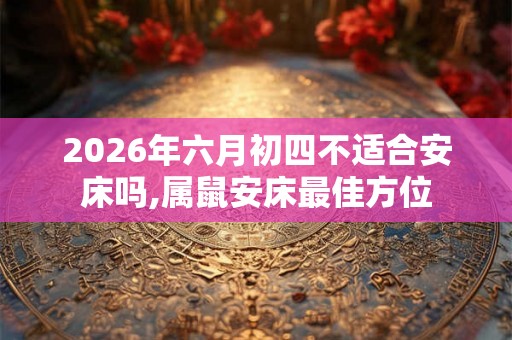 2026年六月初四不适合安床吗,属鼠安床最佳方位