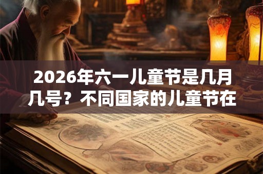 2026年六一儿童节是几月几号?不同国家的儿童节在几月几日? 2026年六一儿童节是几月几号?不同国家的儿童节在几月几日?