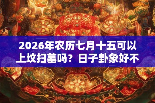 2026年农历七月十五可以上坟扫墓吗？日子卦象好不好？