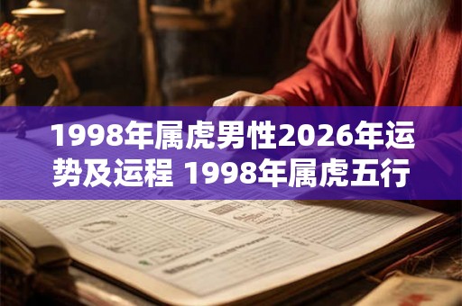 1998年属虎男性2026年运势及运程 1998年属虎五行属什么