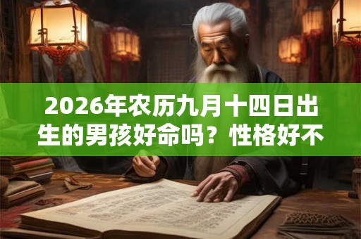 2026年农历九月十四日出生的男孩好命吗?性格好不好? 2026年农历九月十四日出生的男孩好命吗?性格好不好?
