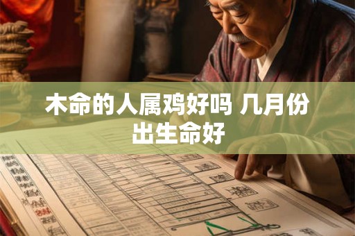 木命的人属鸡好吗 几月份出生命好