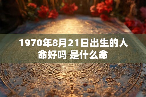 1970年8月21日出生的人命好吗 是什么命