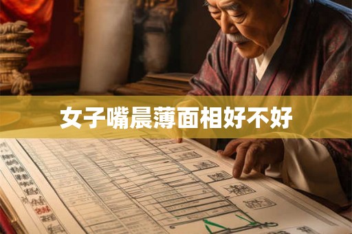 女子嘴晨薄面相好不好