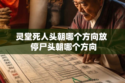灵堂死人头朝哪个方向放  停尸头朝哪个方向