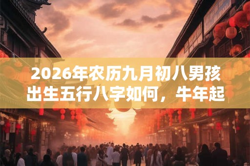 2026年农历九月初八男孩出生五行八字如何,牛年起名推荐 2026年农历九月初八男孩出生五行八字如何,牛年起名推荐
