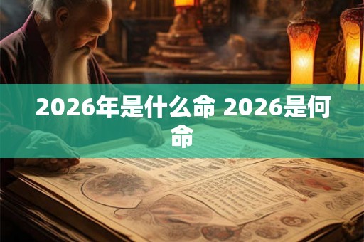 2026年是什么命 2026是何命 2026年是什么命 2026是何命