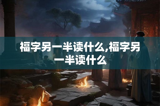 福字另一半读什么,福字另一半读什么