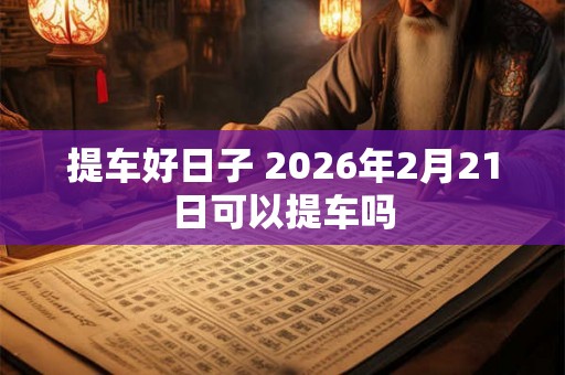 提车好日子 2026年2月21日可以提车吗