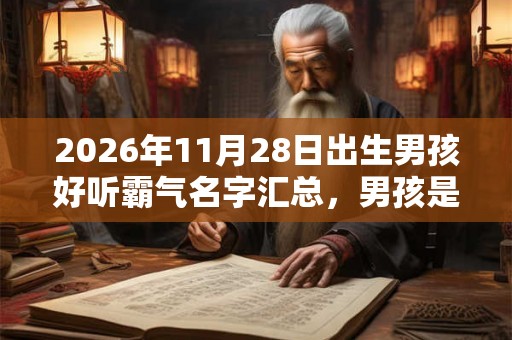 2026年11月28日出生男孩好听霸气名字汇总，男孩是富贵命吗？