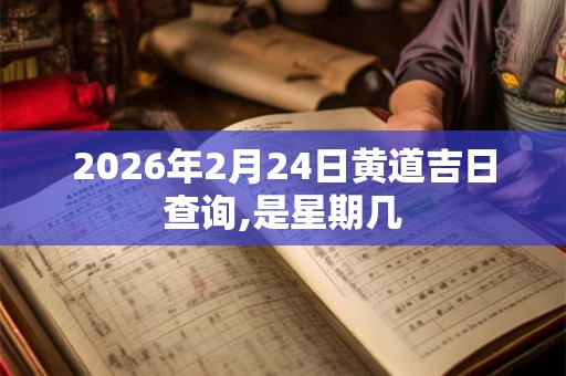 2026年2月24日黄道吉日查询,是星期几