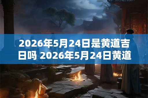 2026年5月24日是黄道吉日吗 2026年5月24日黄道吉日