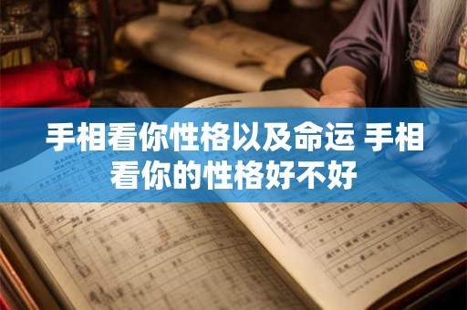 手相看你性格以及命运 手相看你的性格好不好