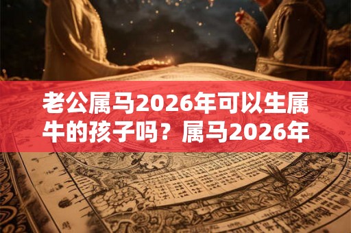 老公属马2026年可以生属牛的孩子吗?属马2026年运势如何? 老公属马2026年可以生属牛的孩子吗?属马2026年运势如何?
